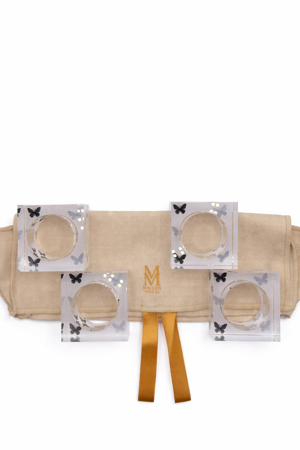 Papillon Esprit Napkin Rings - Set of 4