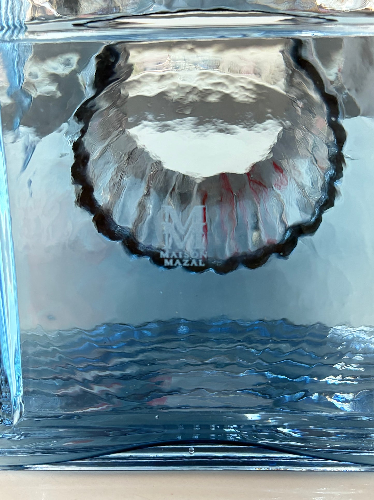 Maison Column Vase: Blue