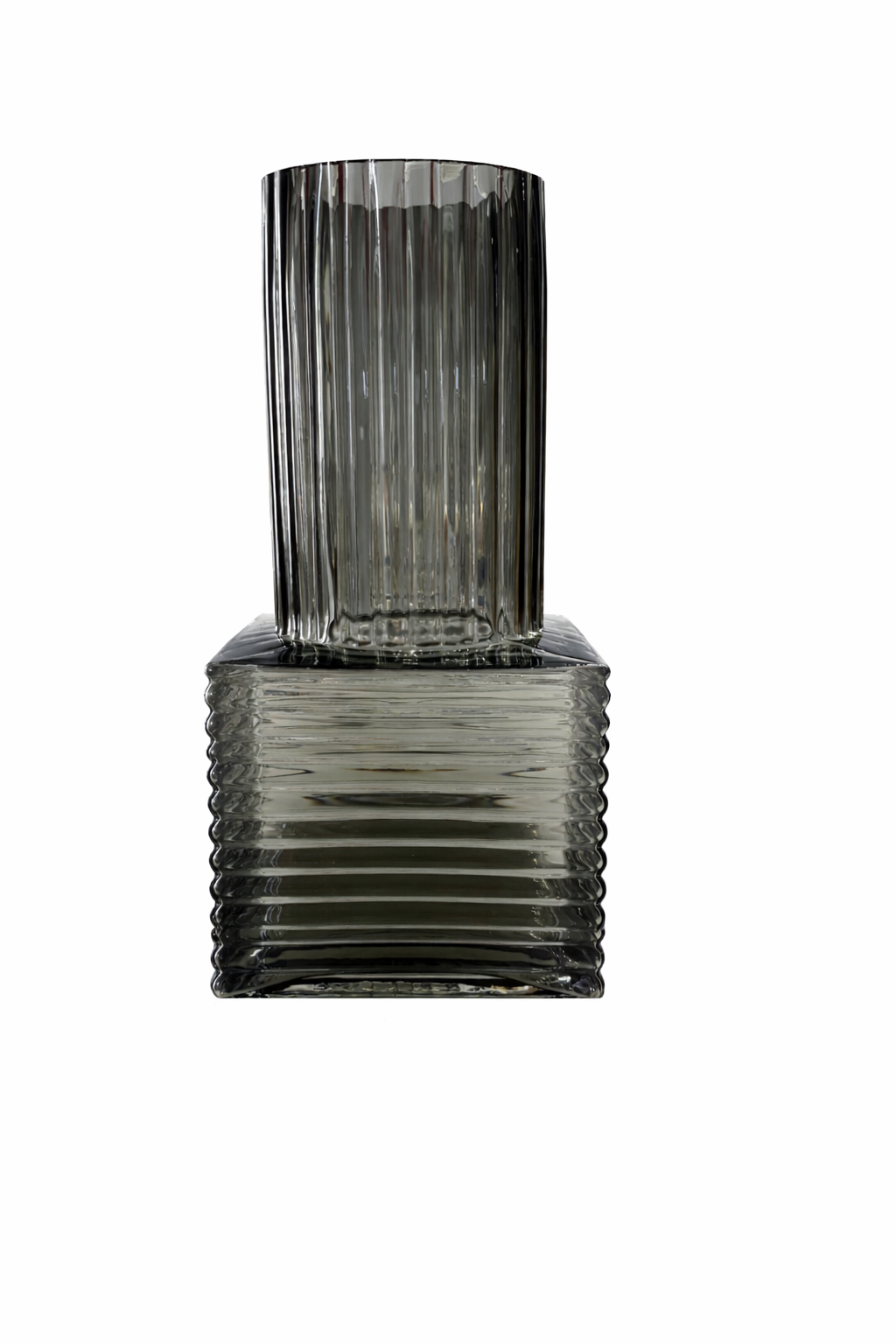 Maison Column Vase: Black
