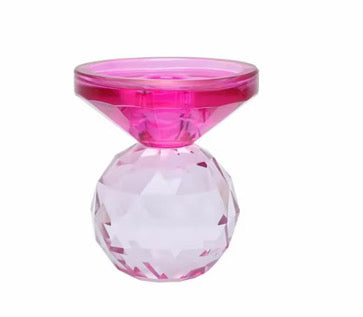 Blush Prism Candlestick