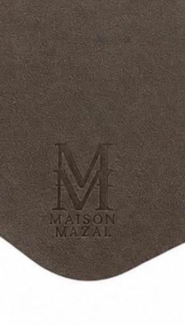 Back Logo Maison Mazal Scalloped Placemat: Coffee Set of 4