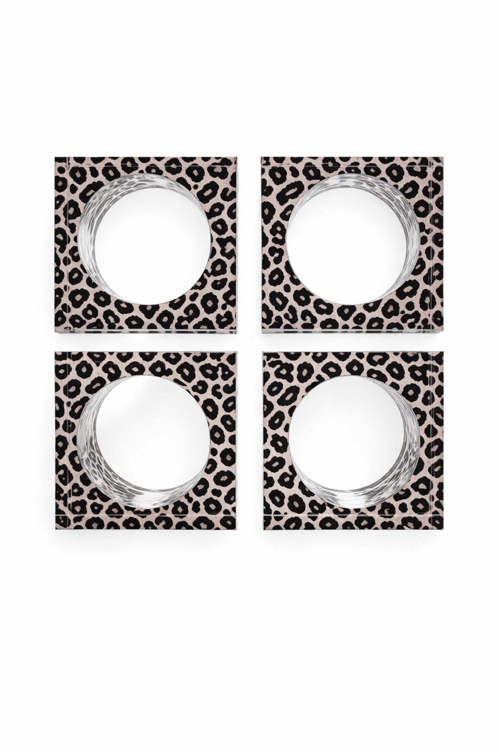 Classic Safari Napkin Rings - Set of 4