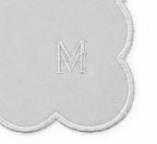 MM Monogram Napkin Set of 4 - Grey