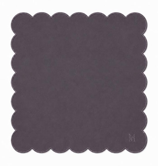 MM Monogram Napkin Set of 4 - Purple
